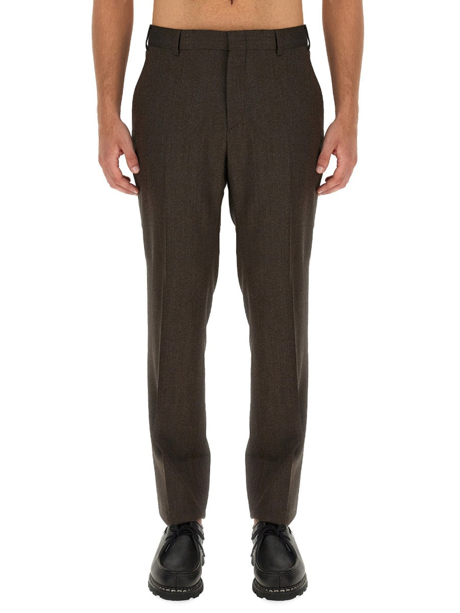 BRIONI Slim Fit Virgin Wool Trousers 50 IT