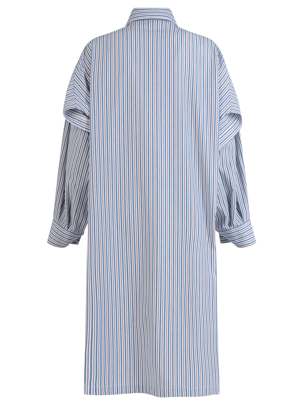 BOTTEGA VENETA Light Cotton Striped Dress