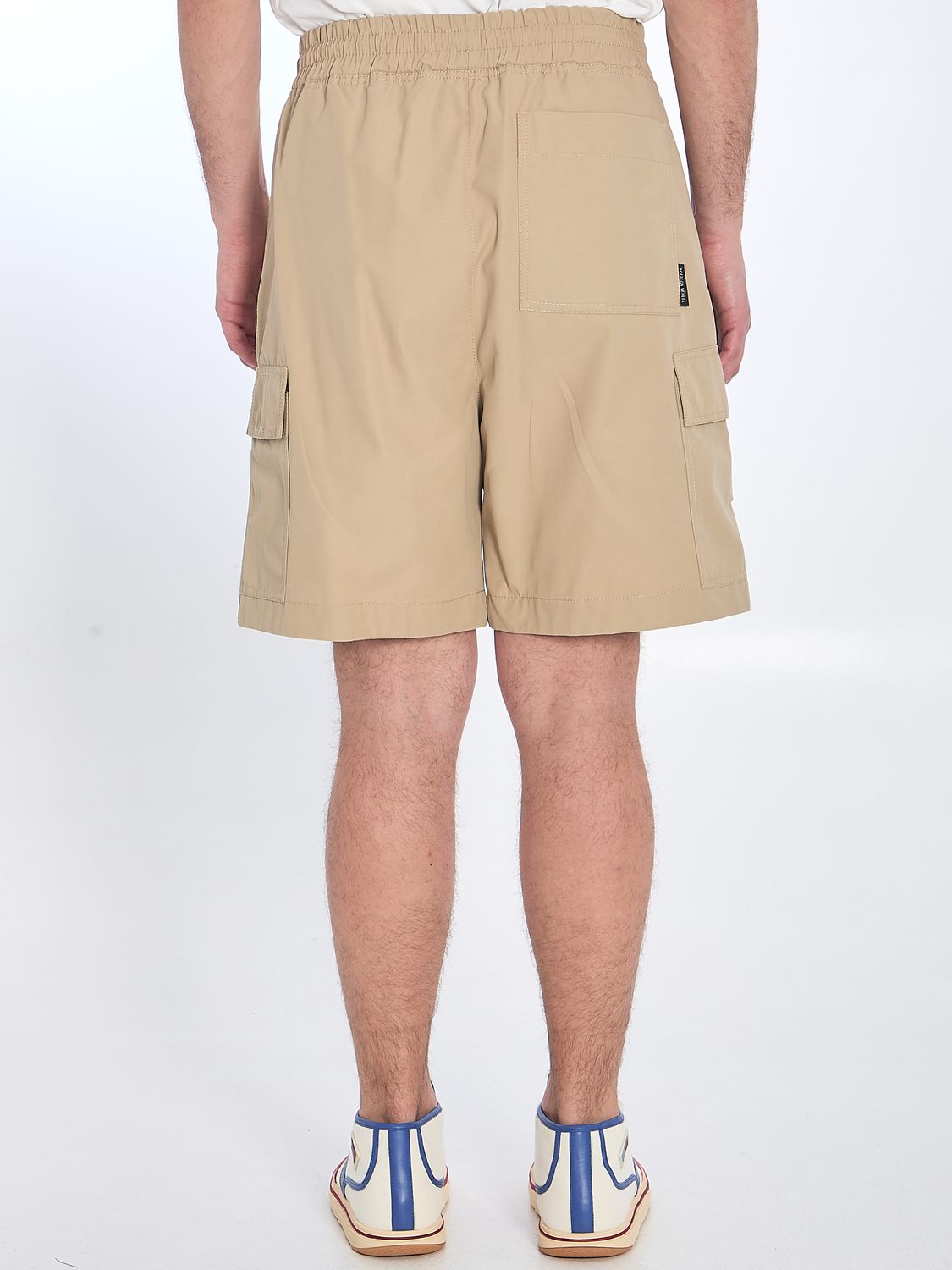 BOTTEGA VENETA Nylon Blend Bermuda Shorts for Men - SS25 Collection