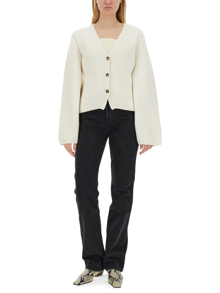 KHAITE Cashmere Cardigan - Regular Fit Size S