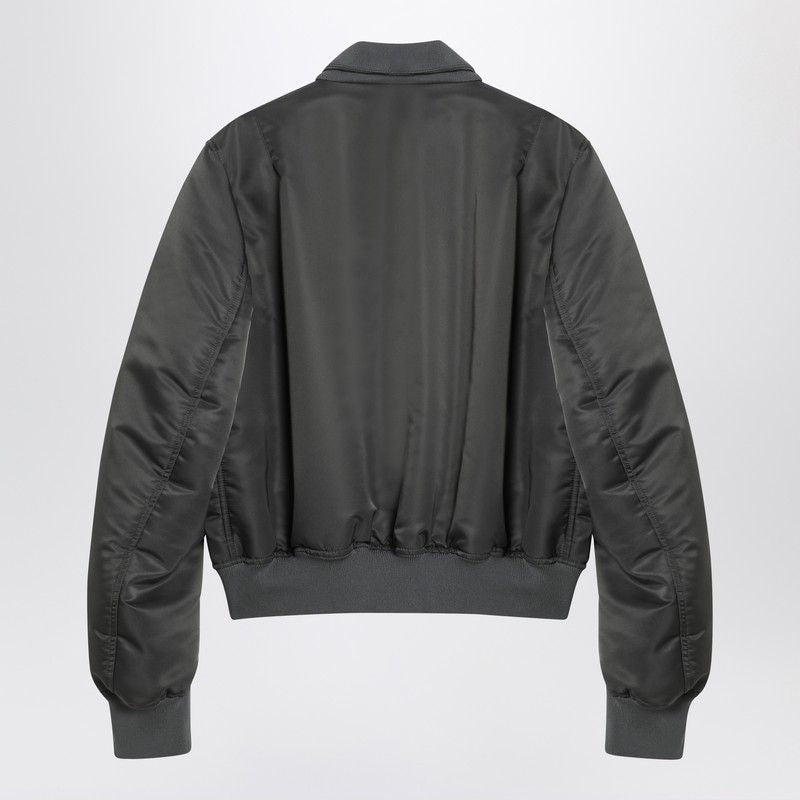 ALEXANDER MCQUEEN Zipped Bomber Jacket for Women - FW25