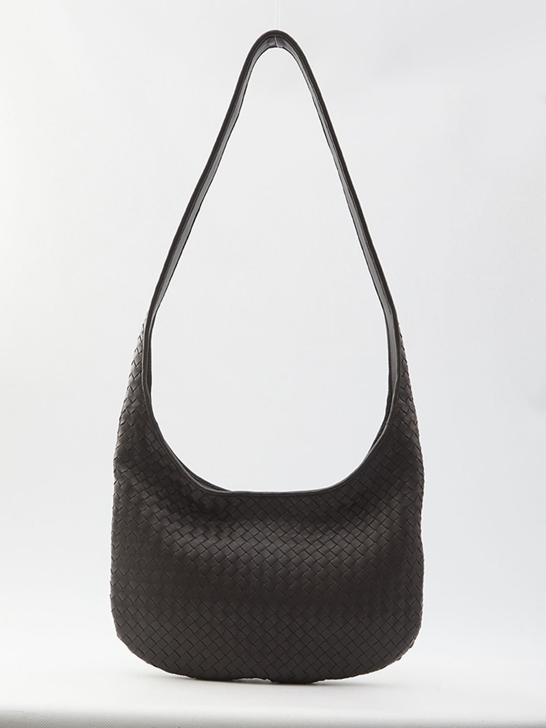 BOTTEGA VENETA Leather Crossbody Handbag - 38 CM Width