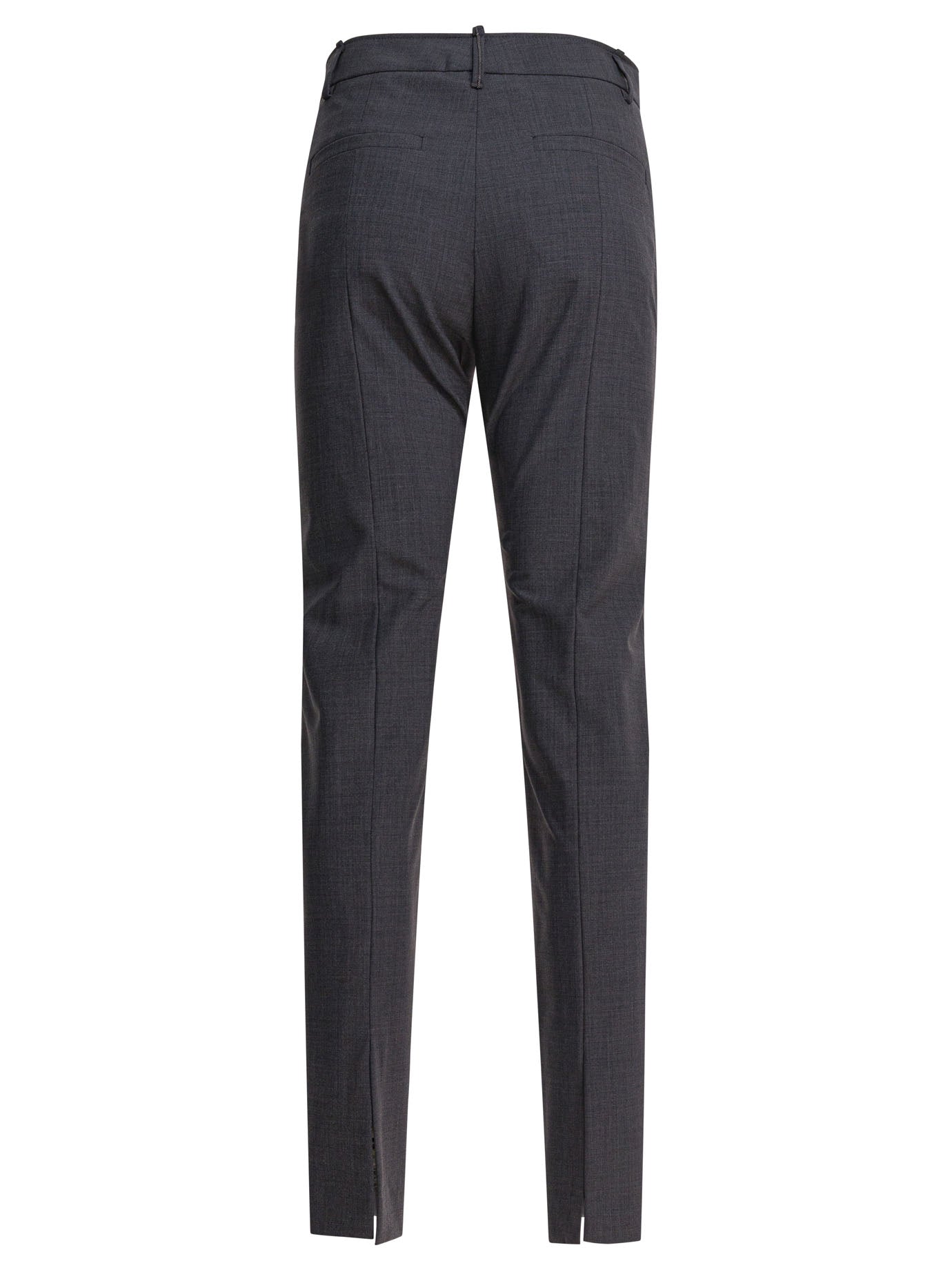 ALEXANDER MCQUEEN Elegant Wool Trousers for Women - FW25 Collection
