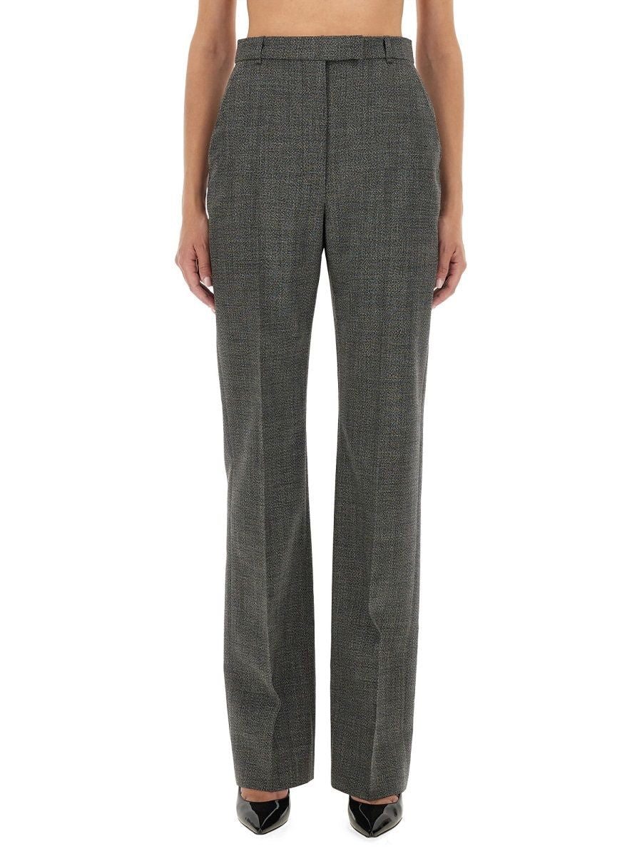 ALEXANDER MCQUEEN Straight Leg Wool Pants - Size 40