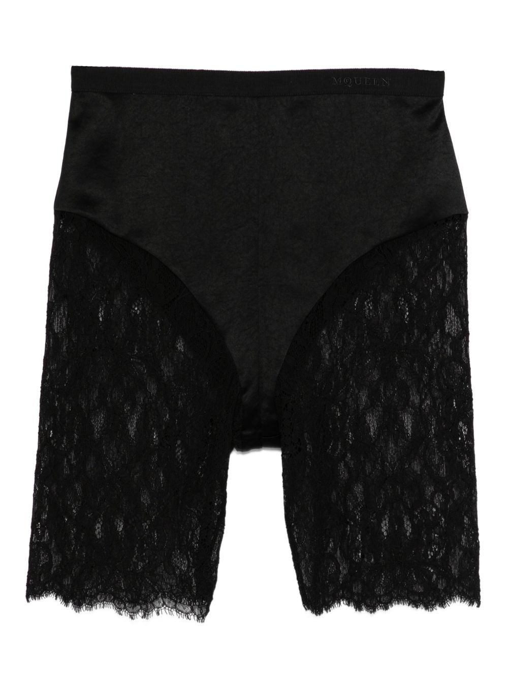 ALEXANDER MCQUEEN Lace Mini Shorts