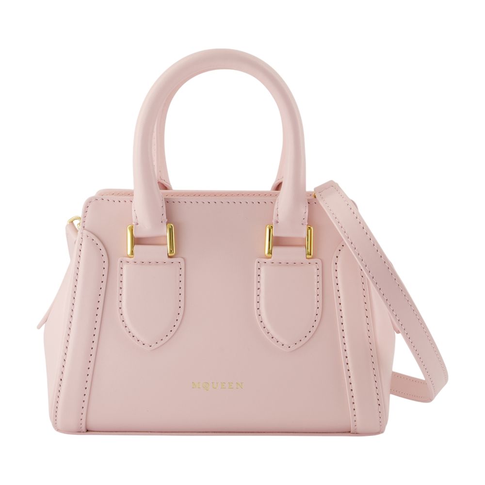 ALEXANDER MCQUEEN Mini Purse with Box Calf Leather Finish