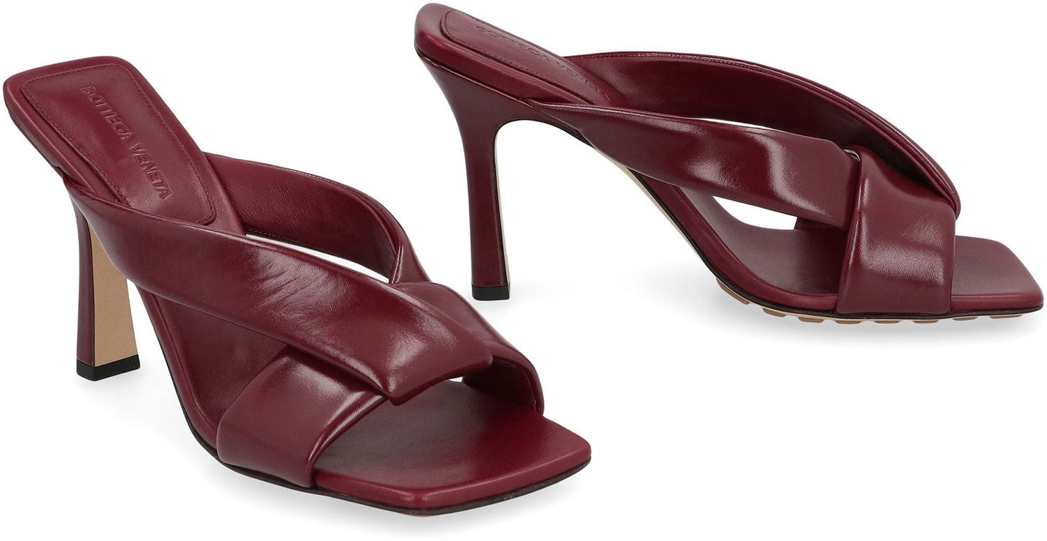 BOTTEGA VENETA Leather Riva Flat Sandals for Women
