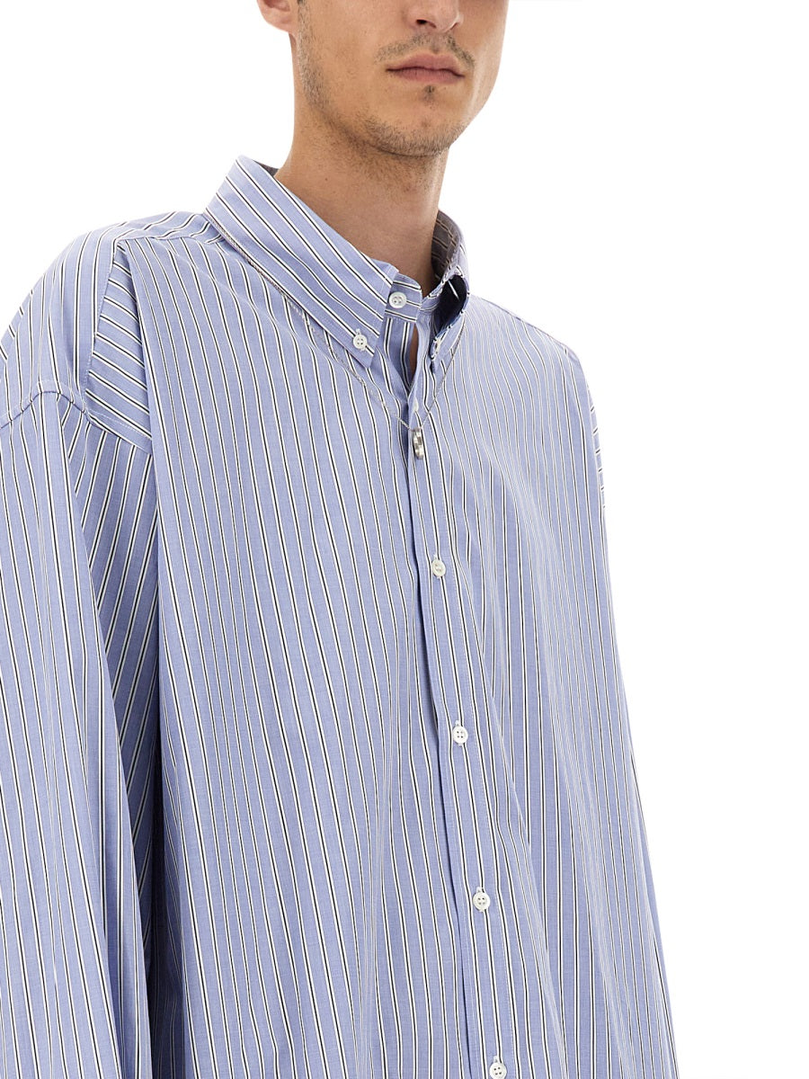 MAISON MARGIELA Oversized Oxford Shirt - Size 40