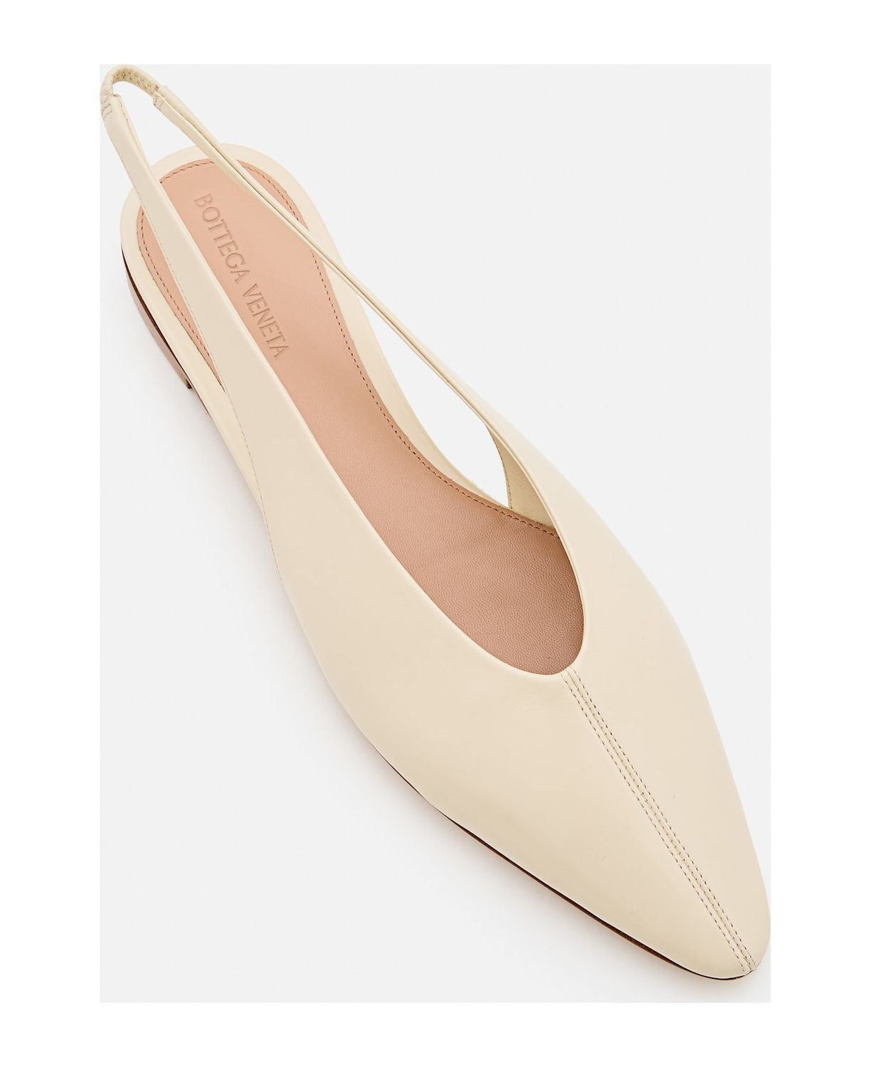 BOTTEGA VENETA Leather Sofia Ballerinas - Sling Back Style