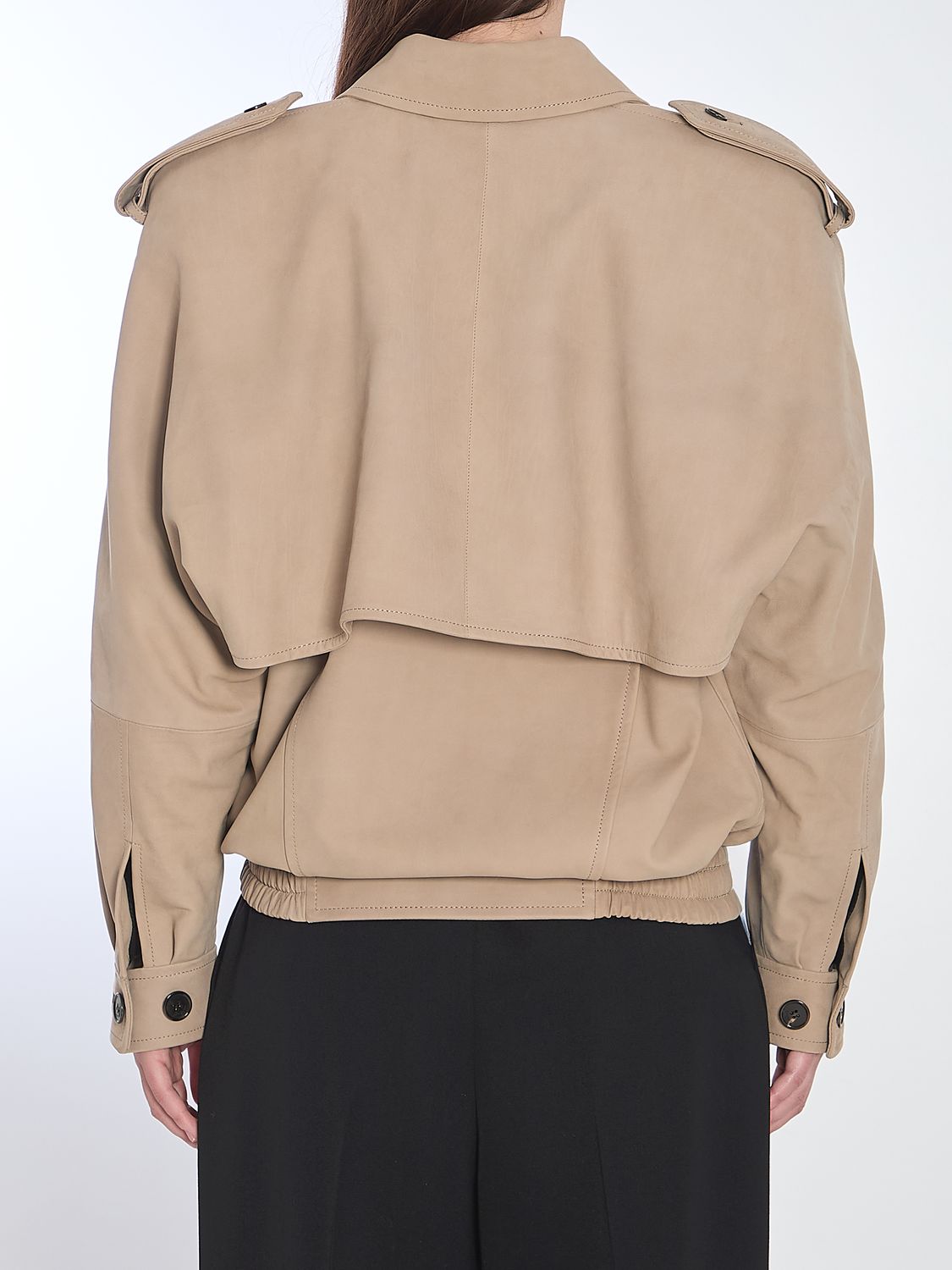 SAINT LAURENT Women's Leather Jacket