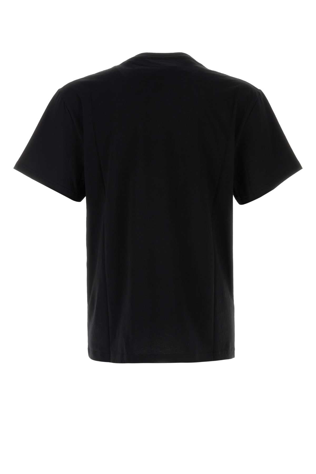 ALEXANDER MCQUEEN Logo Flock T-Shirt for Men - FW25 Collection
