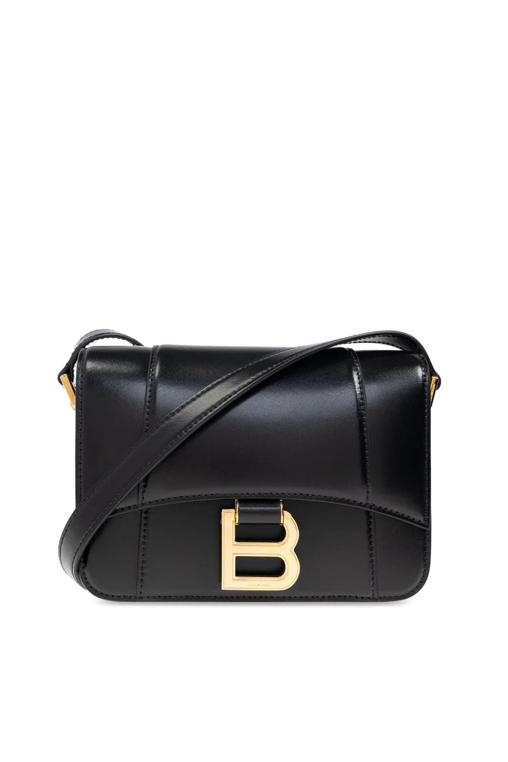 BALENCIAGA Mini Hourglass Flap Handbag