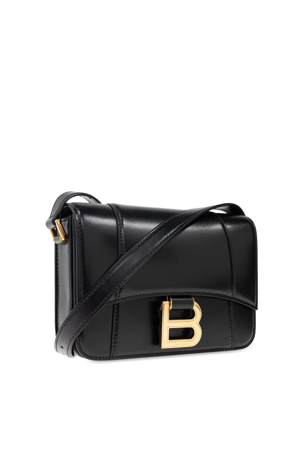 BALENCIAGA Mini Hourglass Flap Handbag