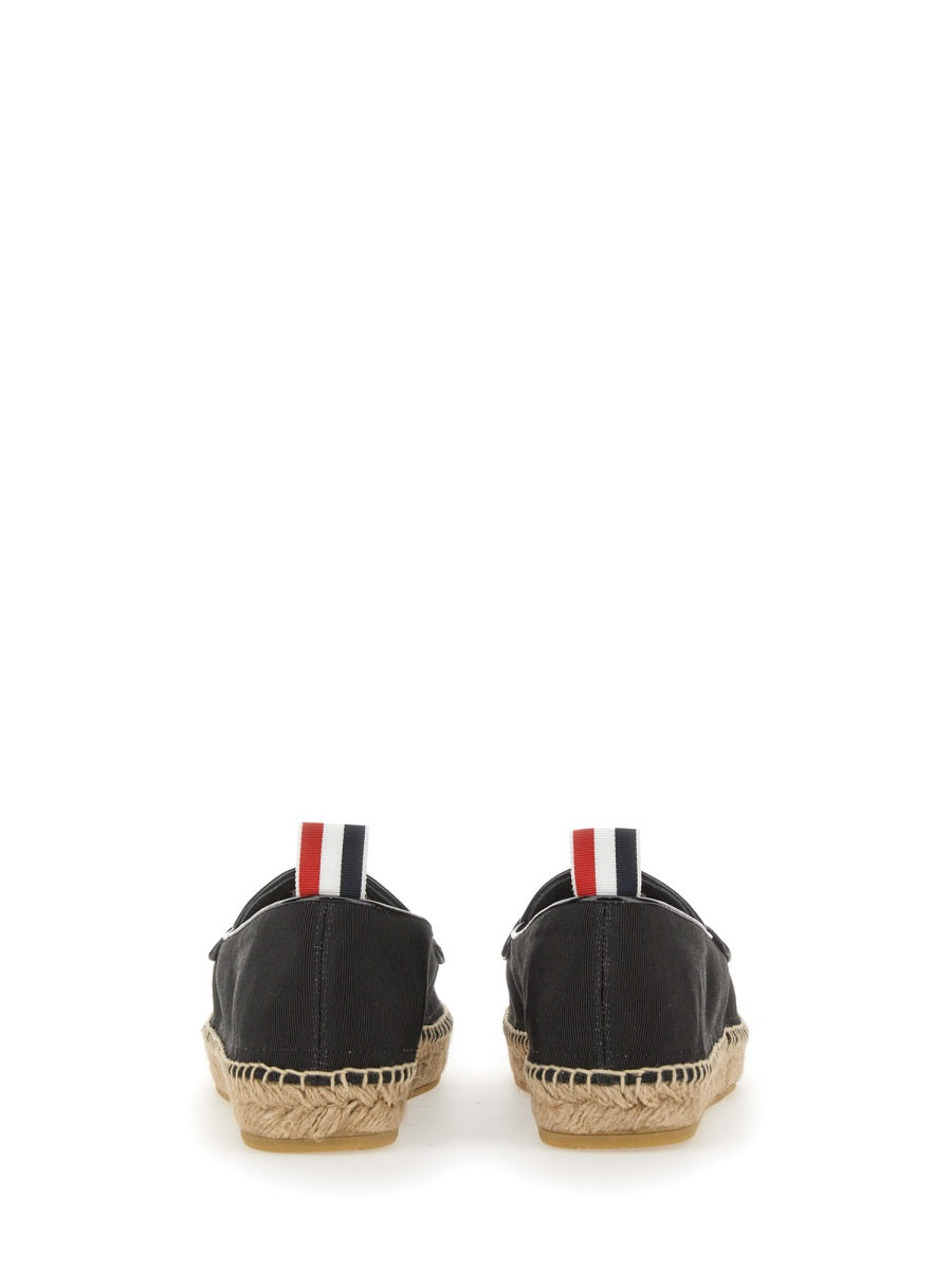 THOM BROWNE Penny Varsity Espadrille Loafers - Women’s