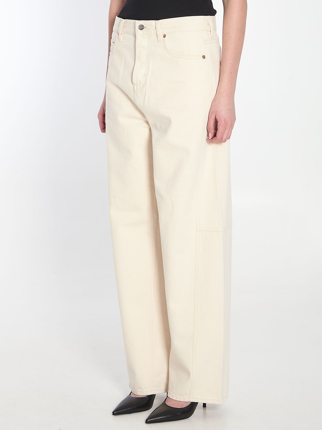 GUCCI High-Waist Tapered-Fit Trousers