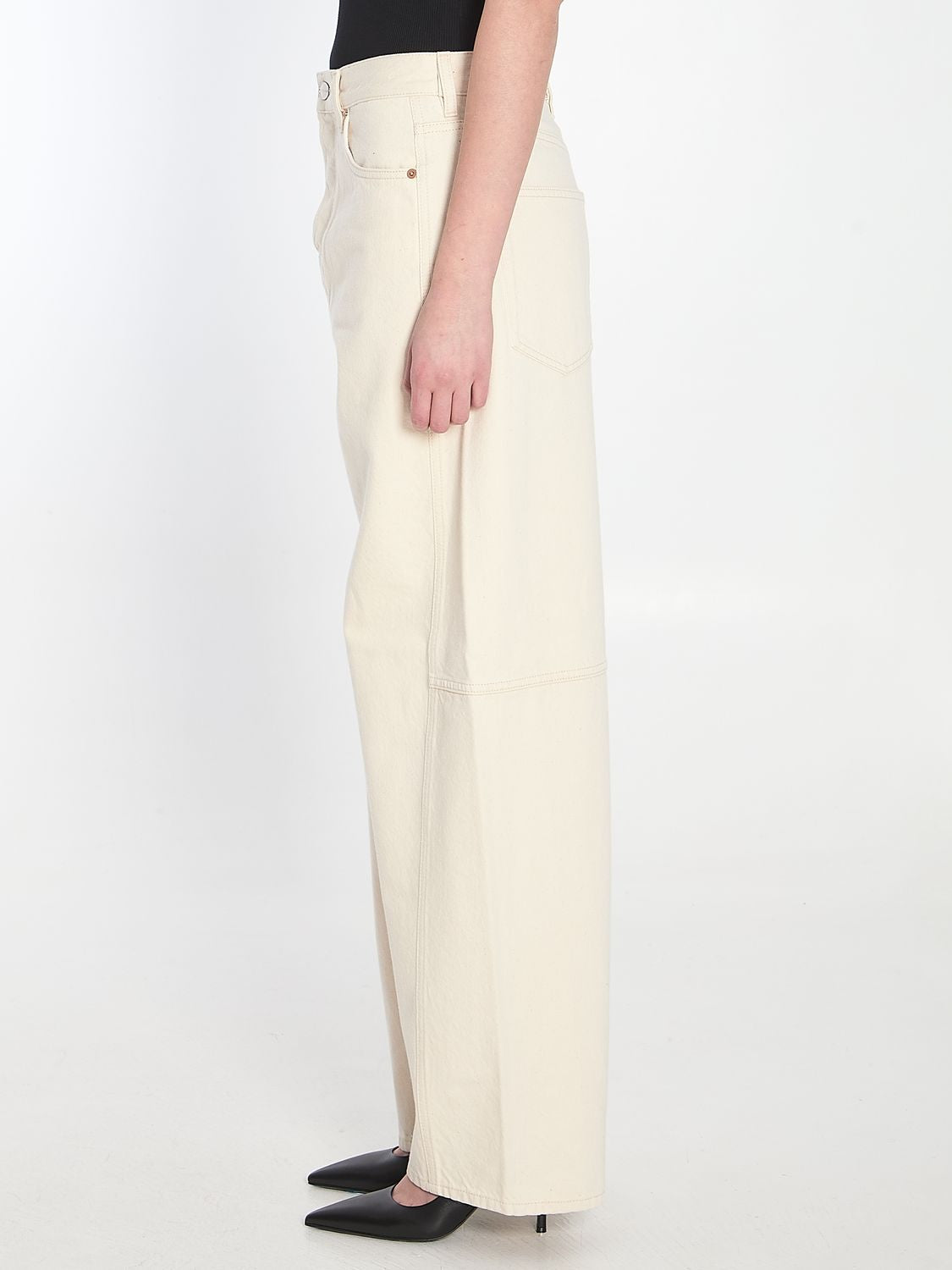 GUCCI High-Waist Tapered-Fit Trousers