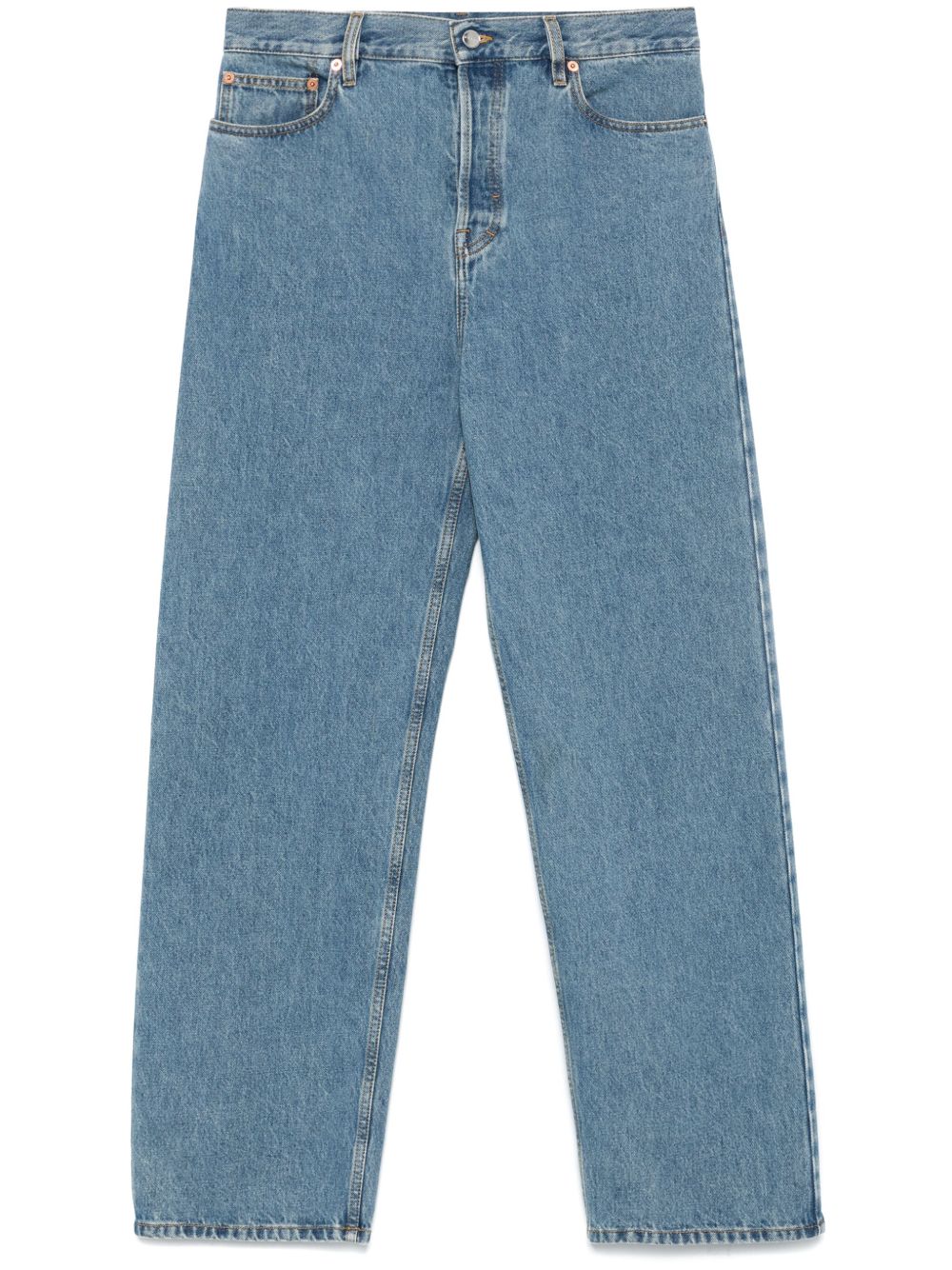 GUCCI Baggy Denim Cotton Jeans for Women