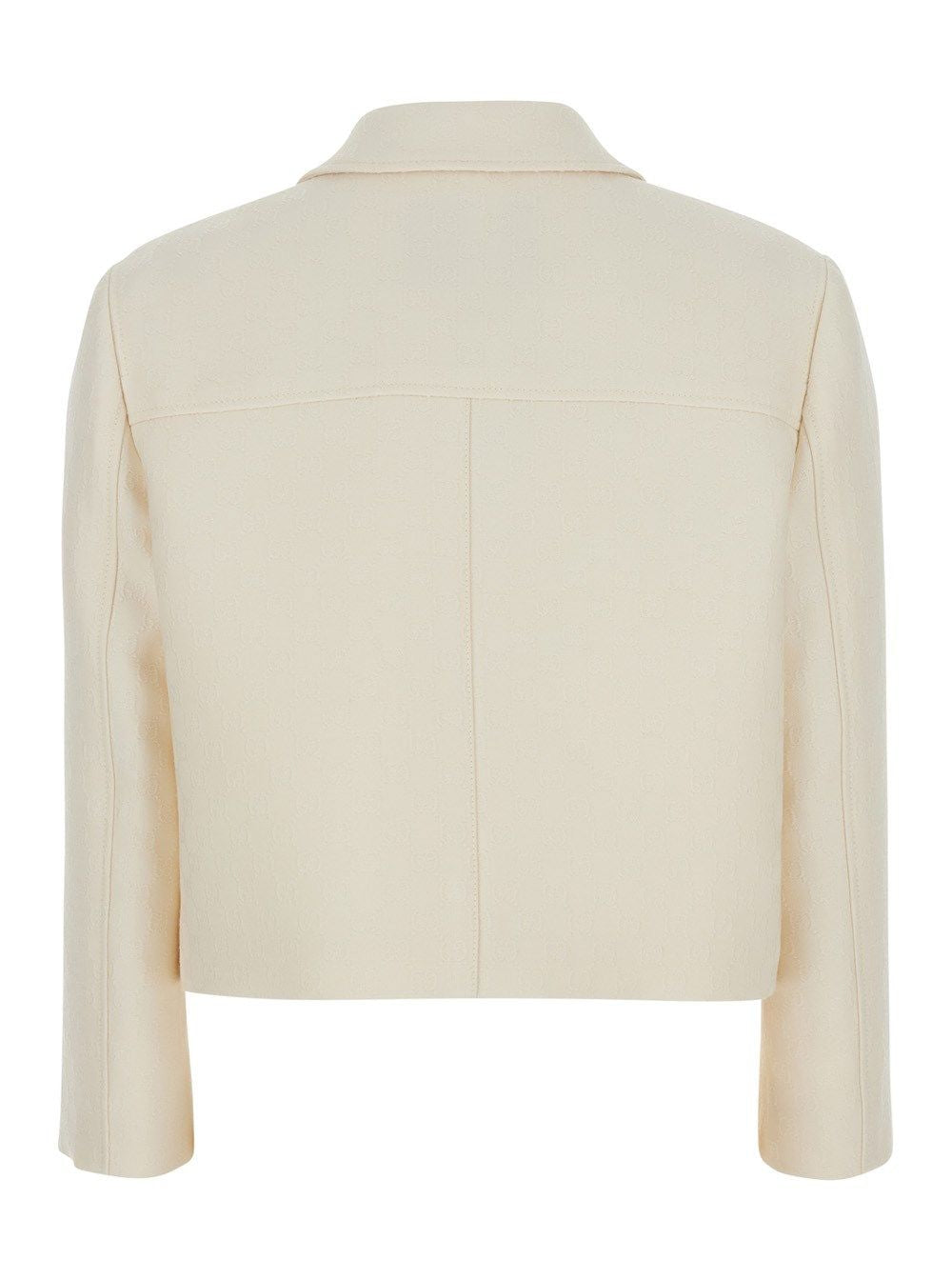 GUCCI Elegant Women's Wool and Silk Jacket
