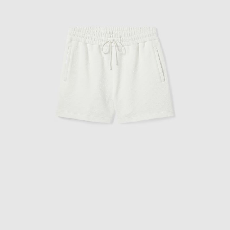 GUCCI Padded Basket Shorts for Men - FW25