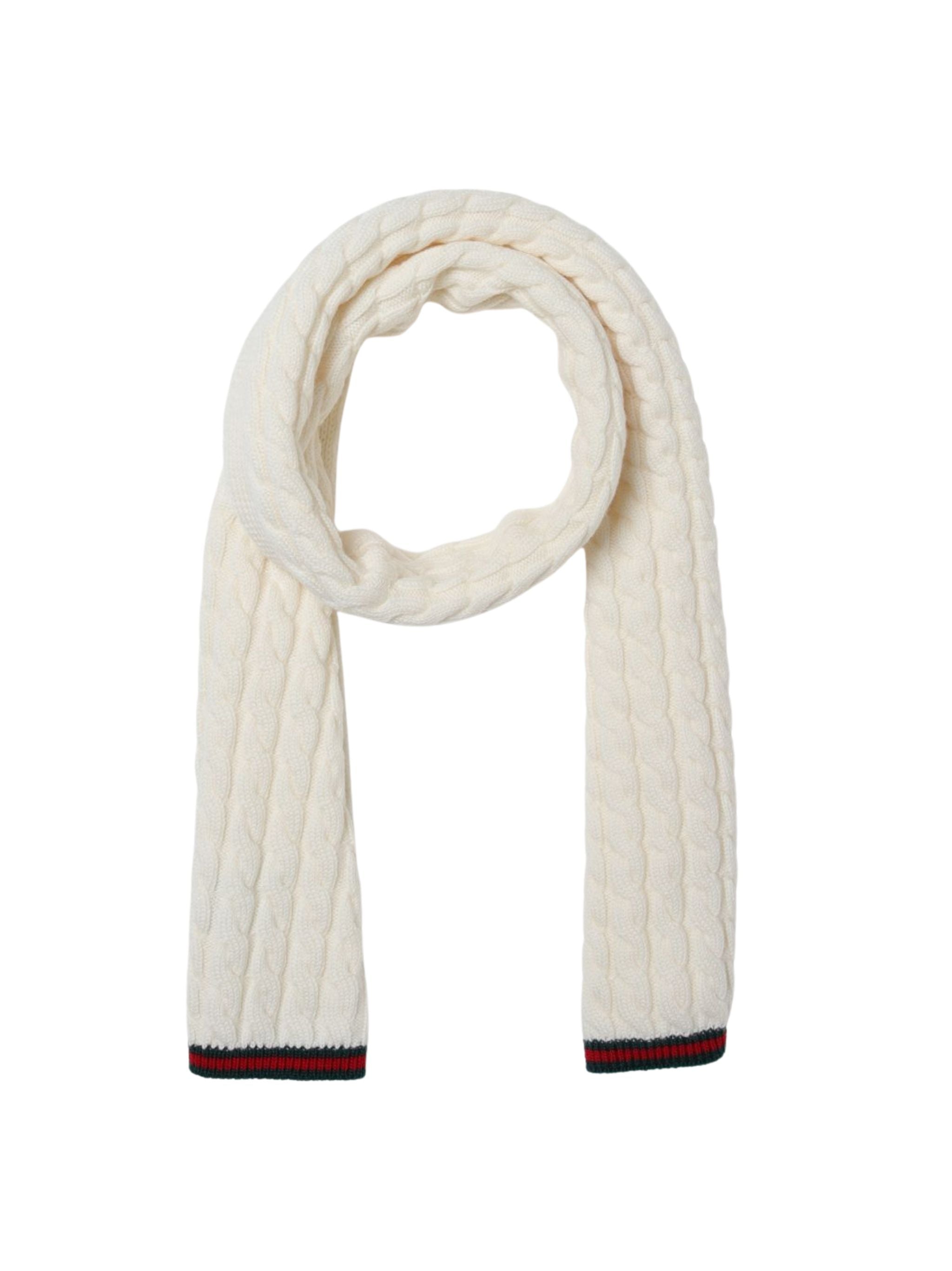 GUCCI KIDS Junior Long Tricot Scarf
