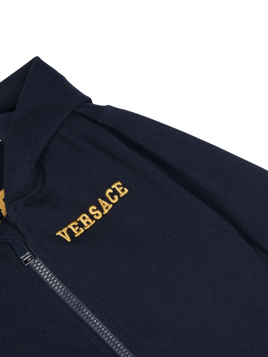 VERSACE Mini Medusa Zipper Hoodie