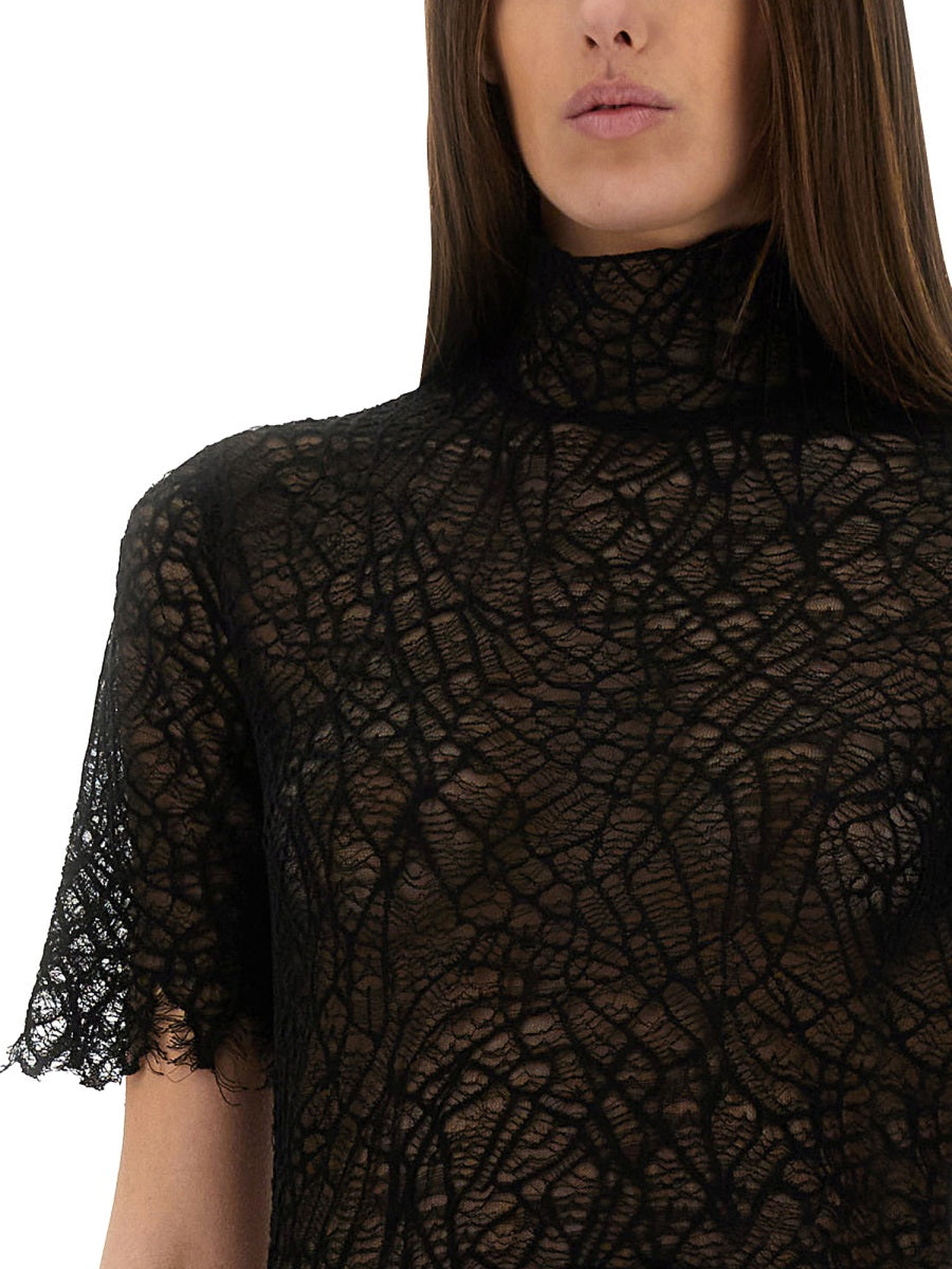 ALEXANDER MCQUEEN Lace Mini T-Shirt