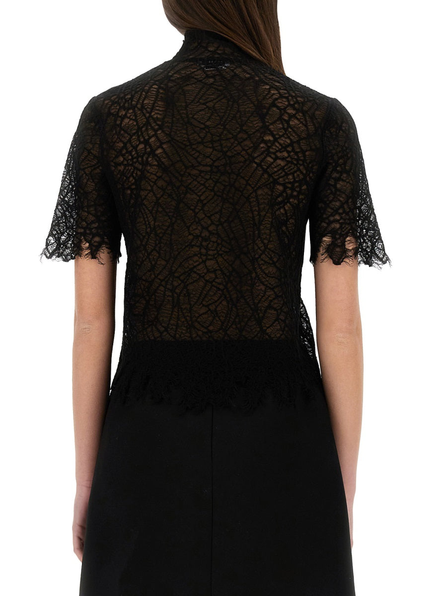 ALEXANDER MCQUEEN Lace Mini T-Shirt
