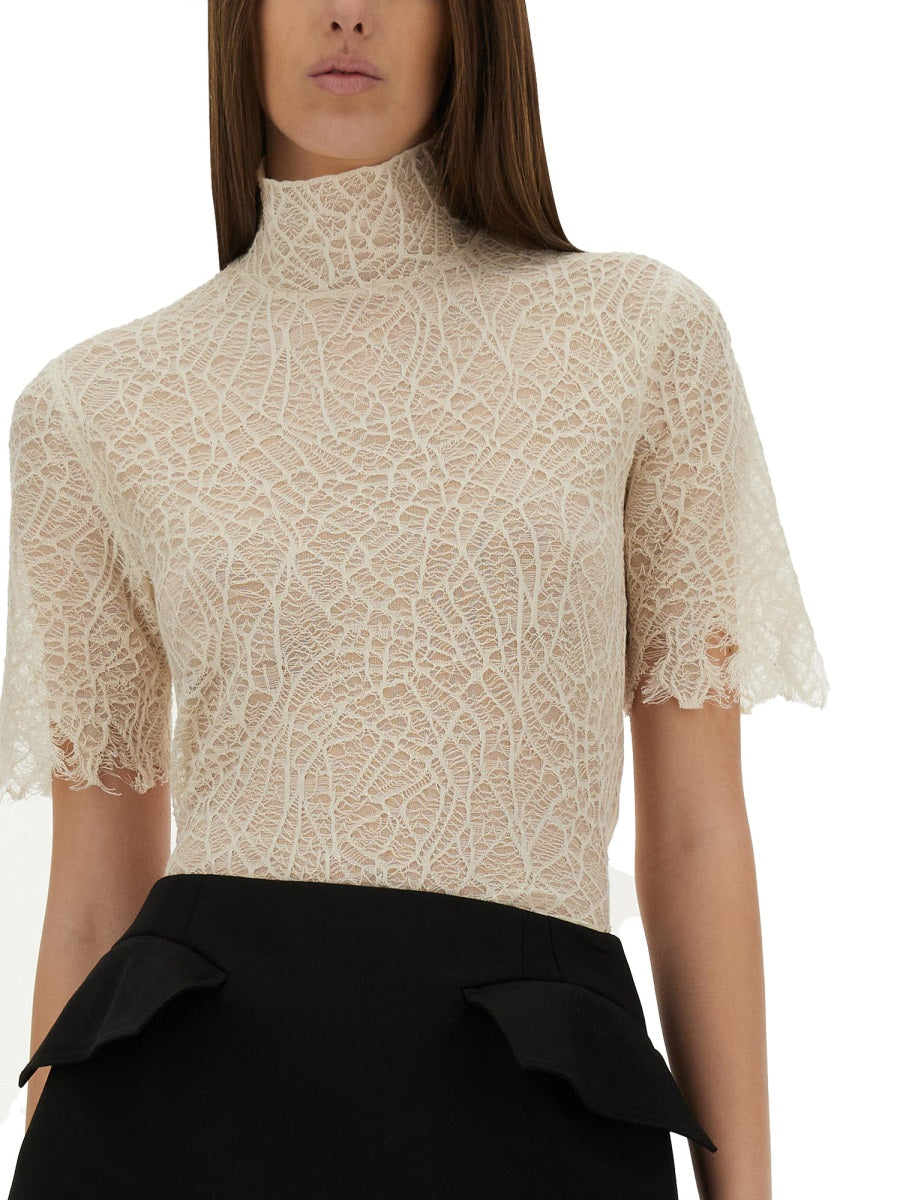ALEXANDER MCQUEEN Lace T-Shirt