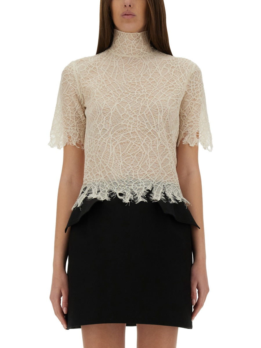 ALEXANDER MCQUEEN Lace T-Shirt