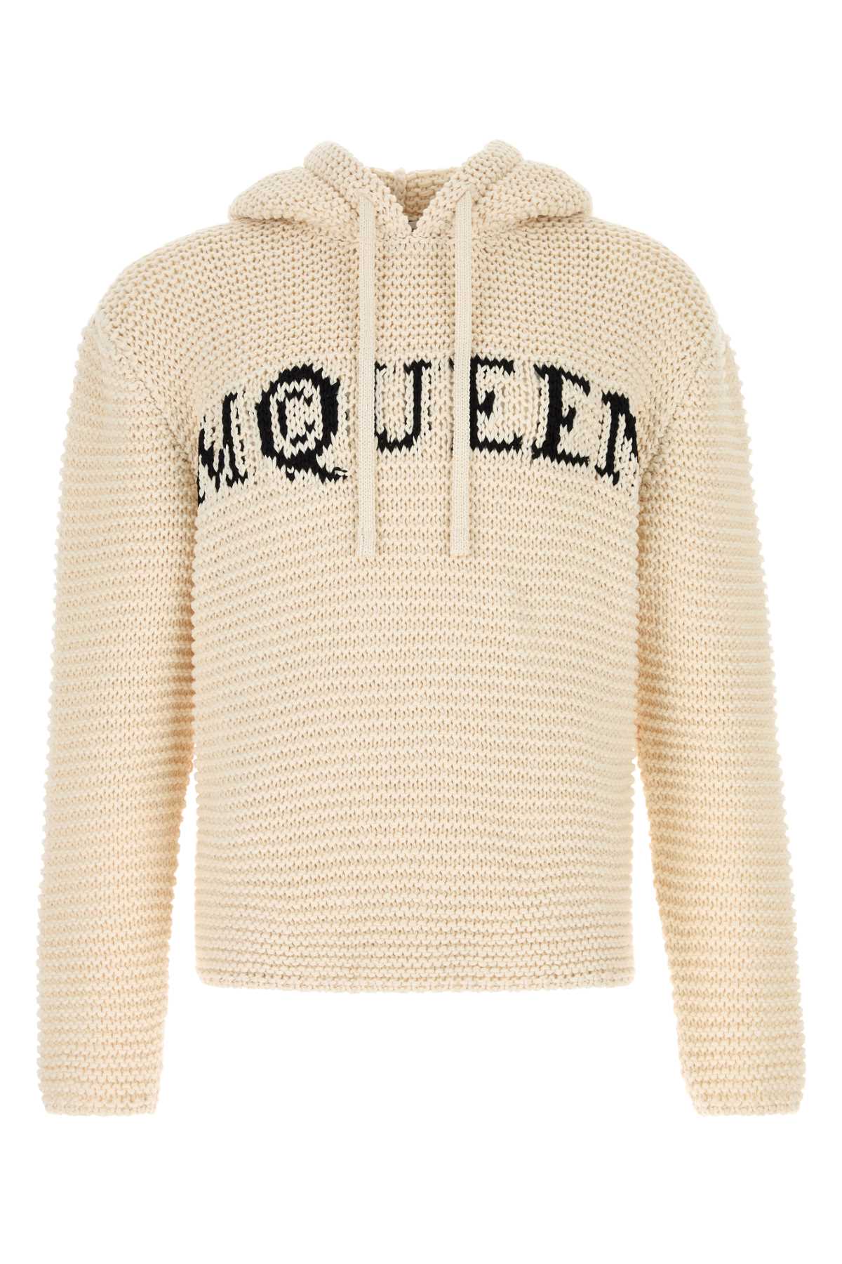 ALEXANDER MCQUEEN Cropped Cotton Sweatshirt for Men