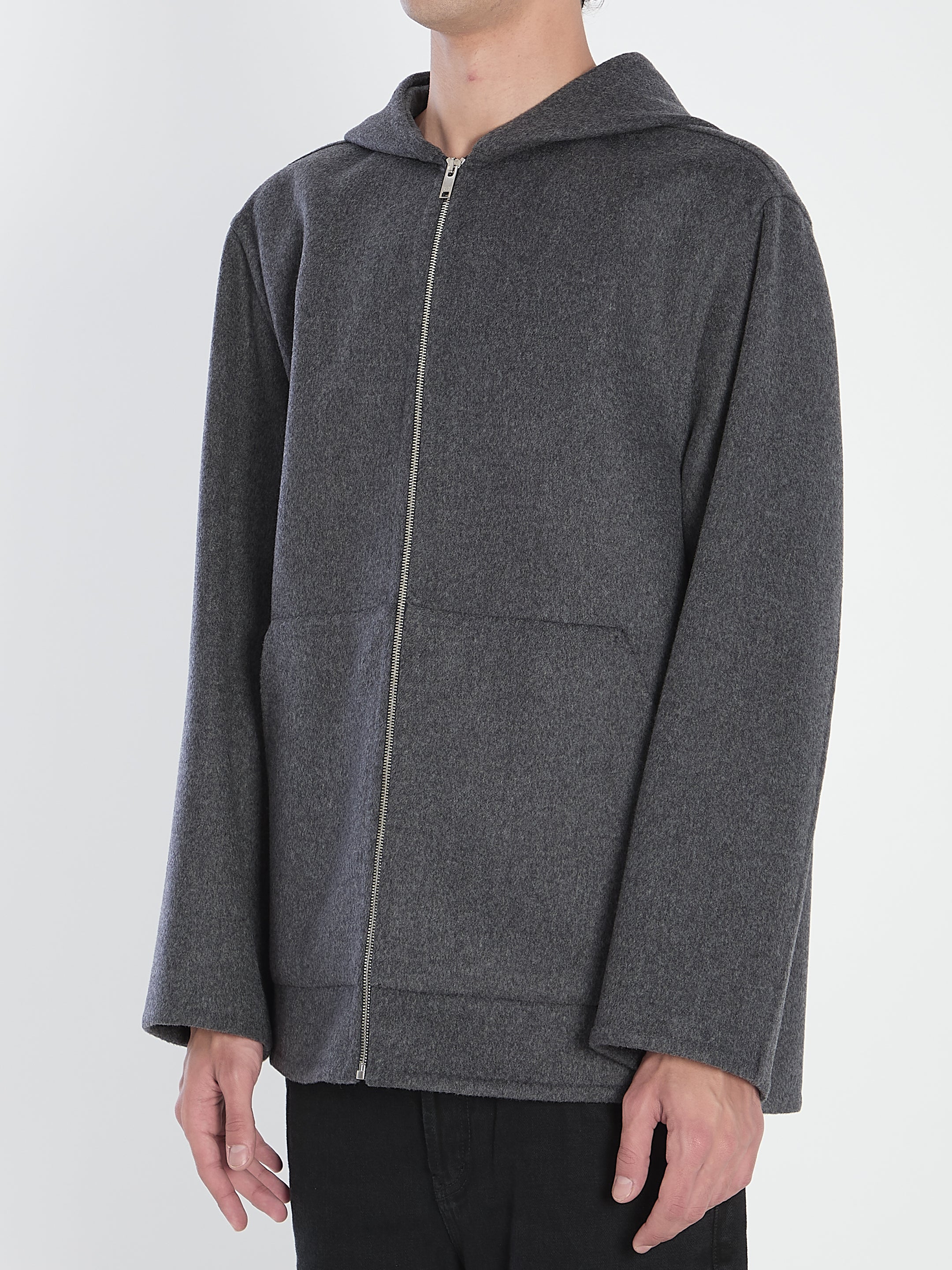 BOTTEGA VENETA Men's Wool Hoodie Sweatshirt
