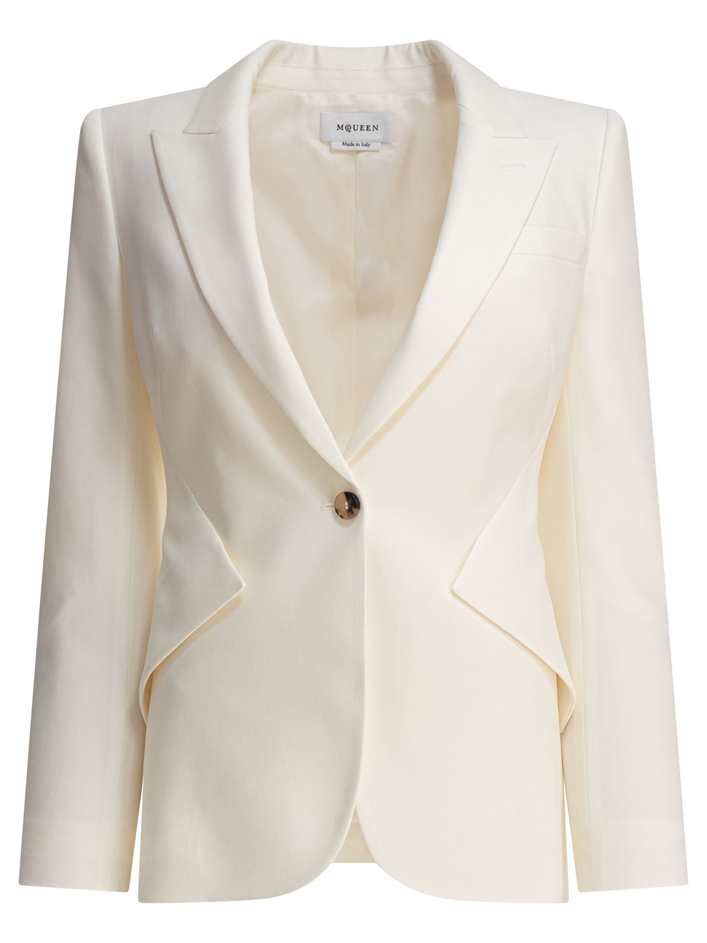 ALEXANDER MCQUEEN Elegant Wool Jacket for Women - Spring Summer 25