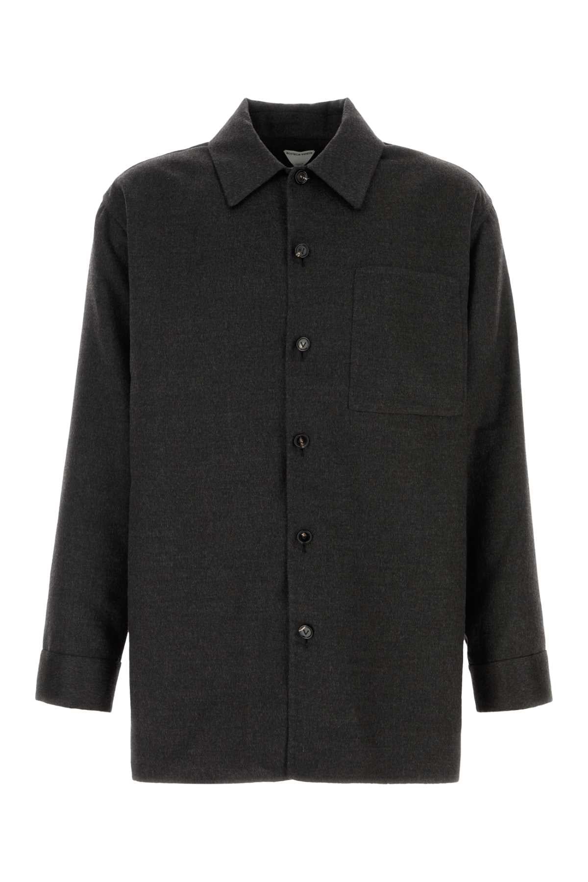 BOTTEGA VENETA Double Face Flannel Shirt for Men