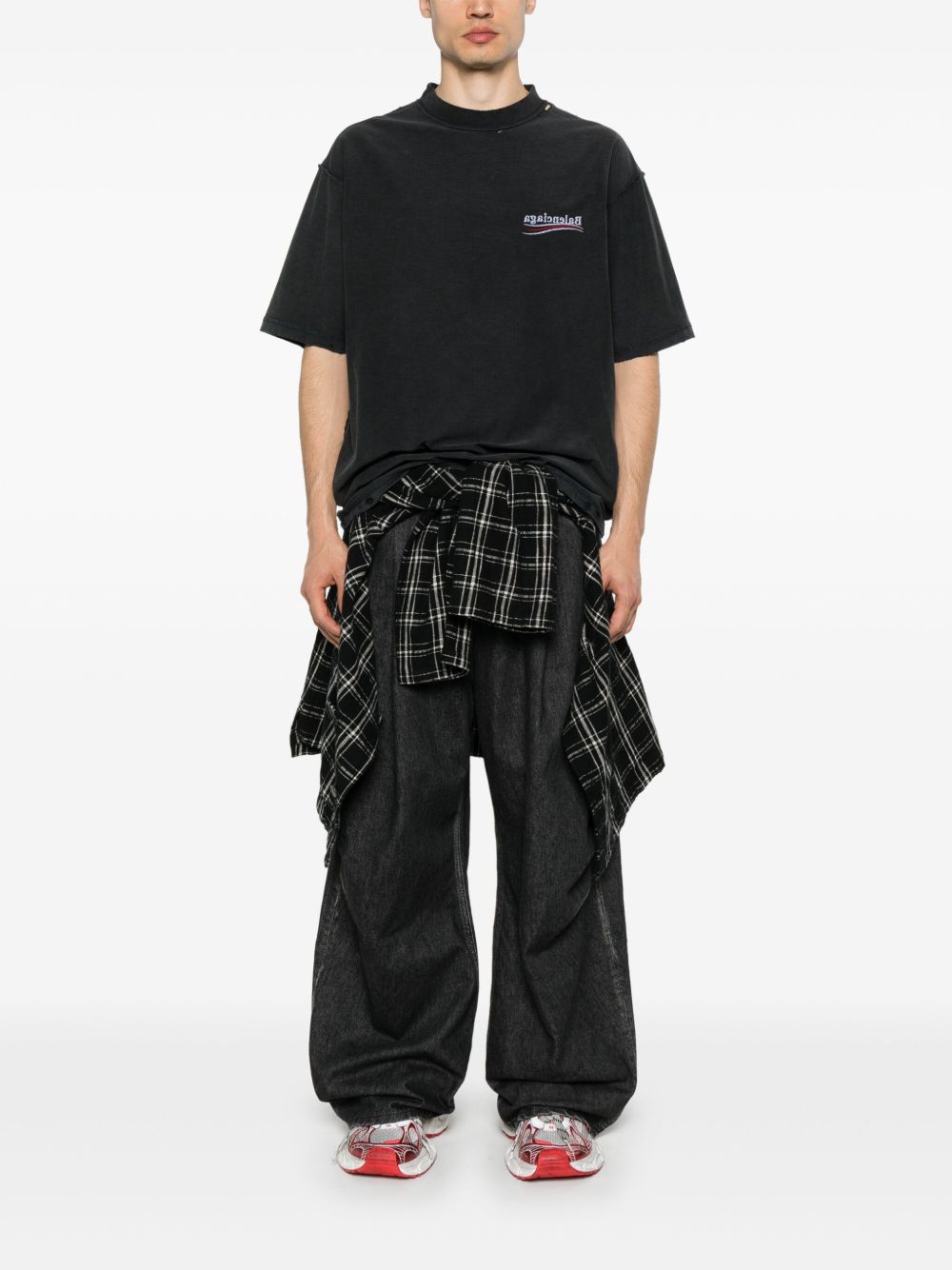 BALENCIAGA Oversized Cotton T-Shirt