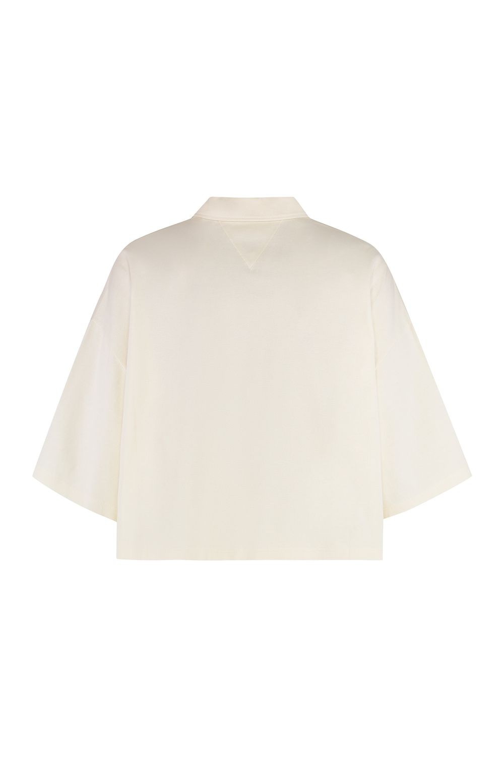 BOTTEGA VENETA Cropped-Length Cotton Piqué Polo Shirt