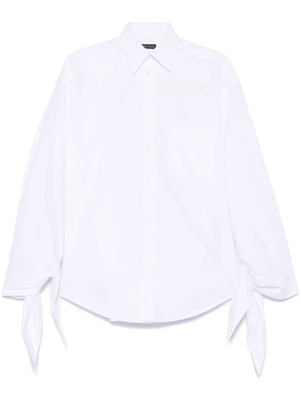 BALENCIAGA Knotted Cuff Blouse