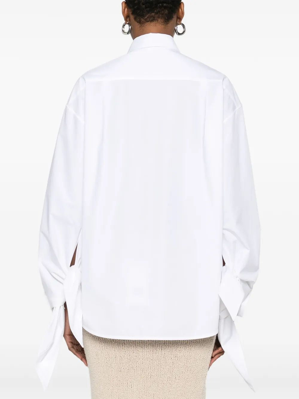 BALENCIAGA Tied Cuffs Blouse - Regular Fit