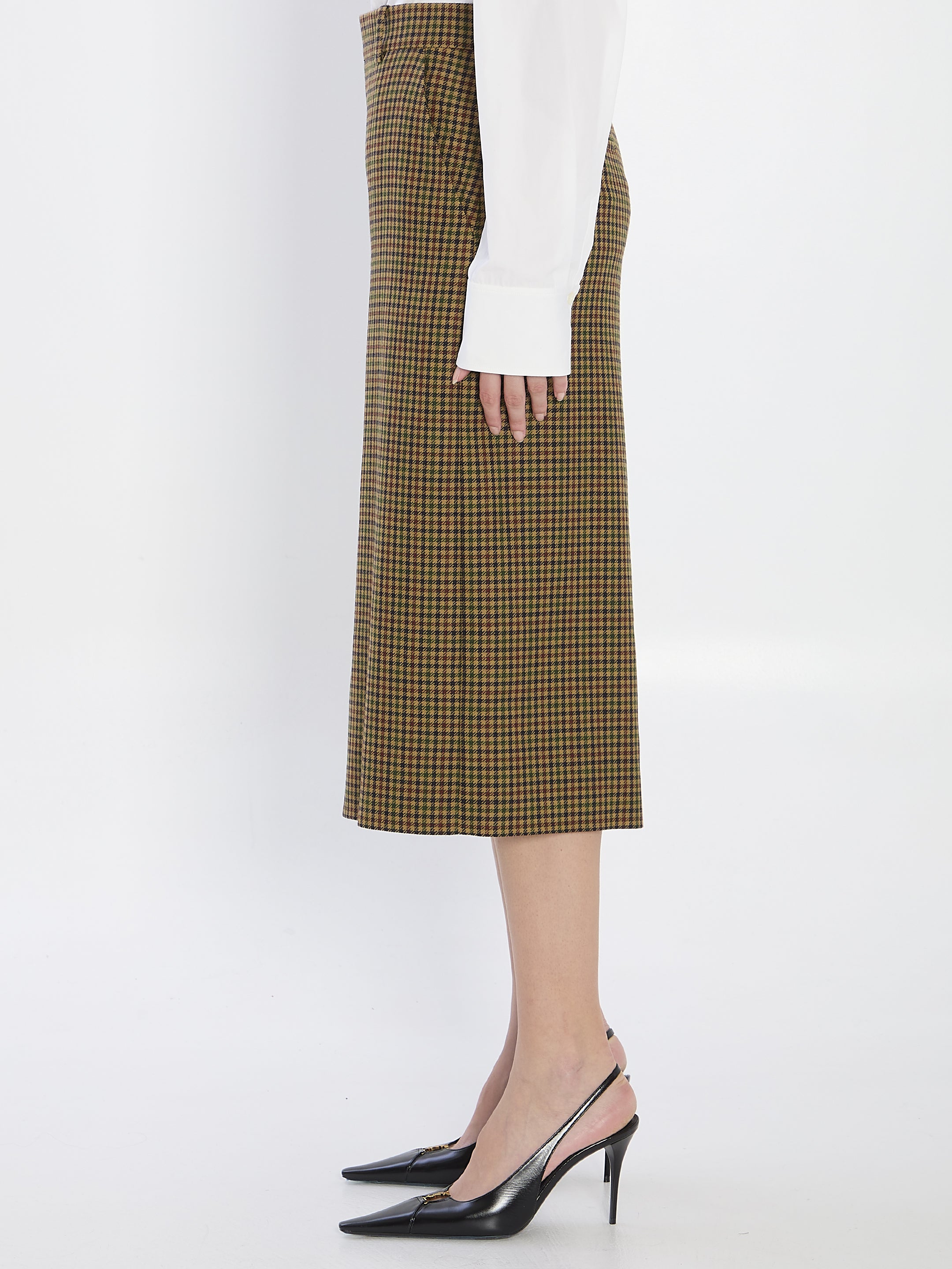 SAINT LAURENT Wool Pants Skirt - Size 40