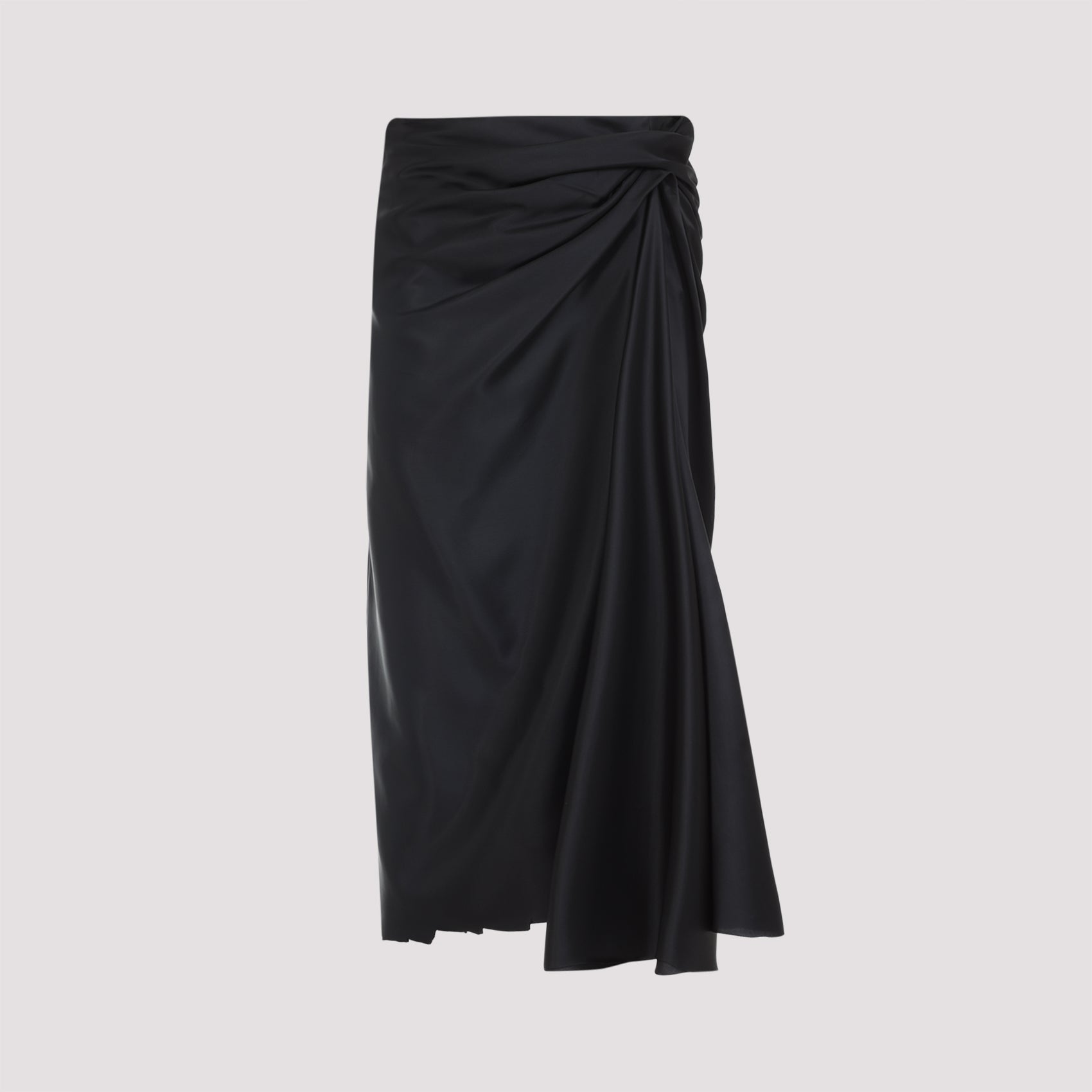 BALENCIAGA Draped Midi Skirt - Size 36