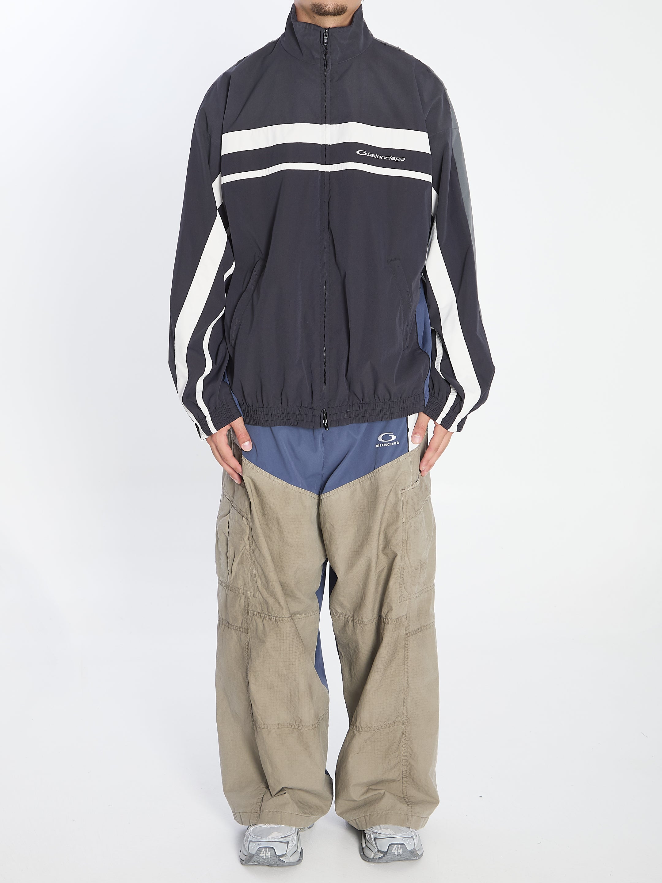 BALENCIAGA 50/50 Tracksuit Jacket - Oversized Fit