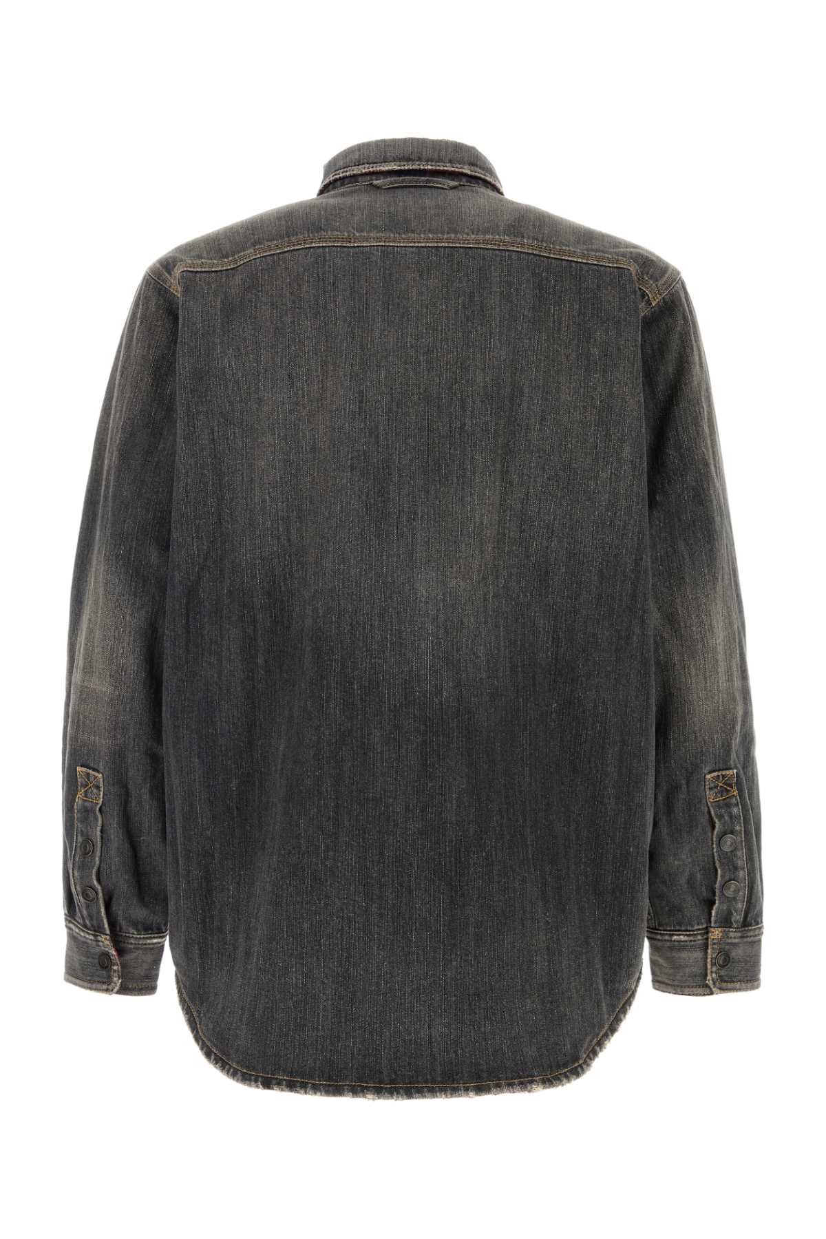 BALENCIAGA Men's Lined Denim Jacket