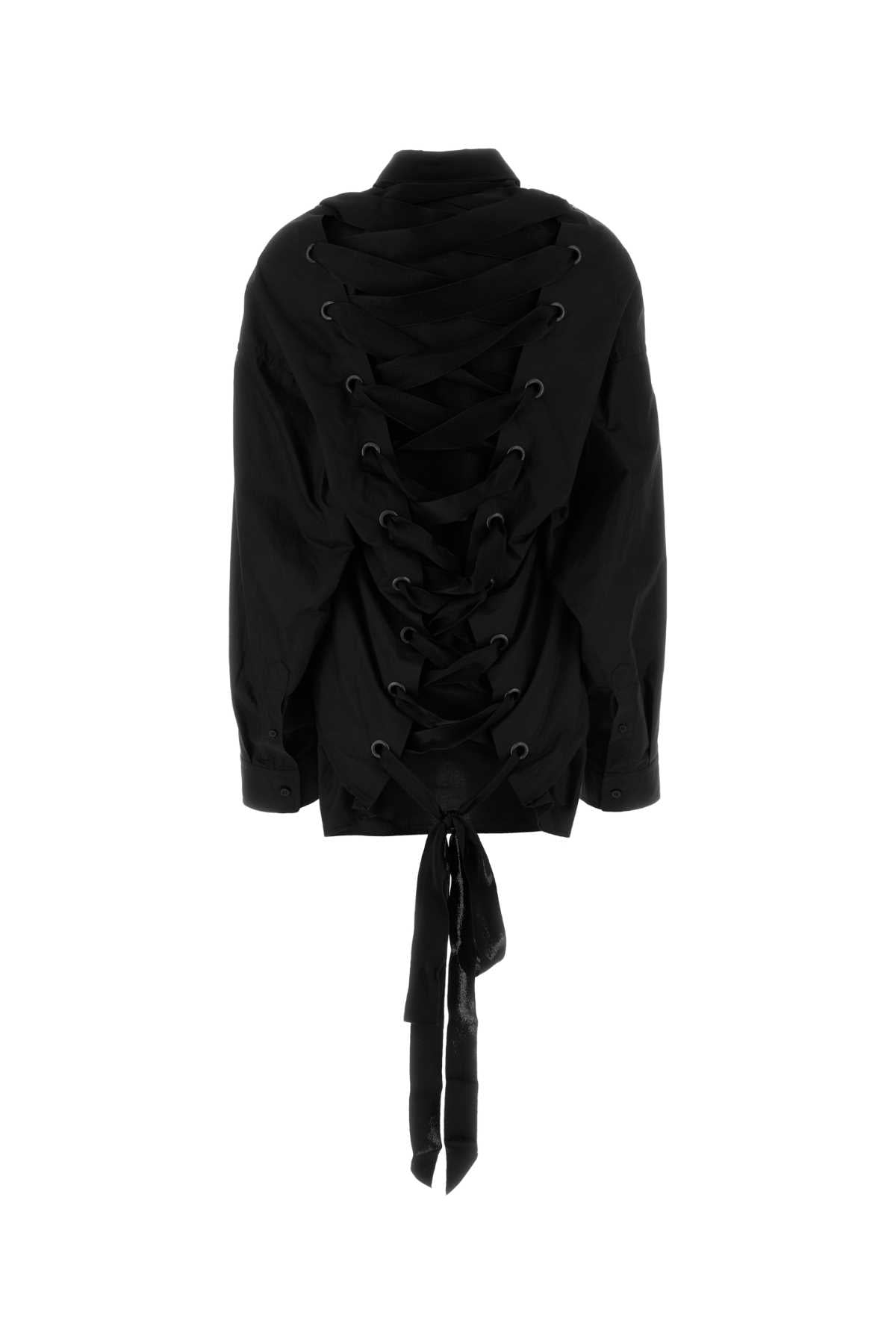 BALENCIAGA Oversized Lace-Up Shirt