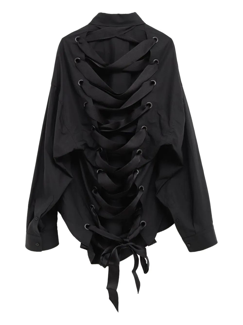 BALENCIAGA Oversized Lace-Up Shirt