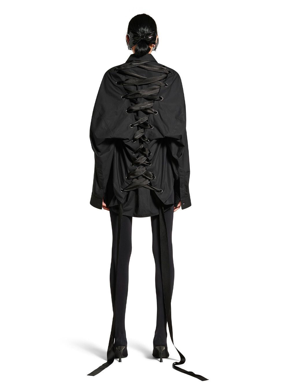 BALENCIAGA Oversized Lace-Up Shirt