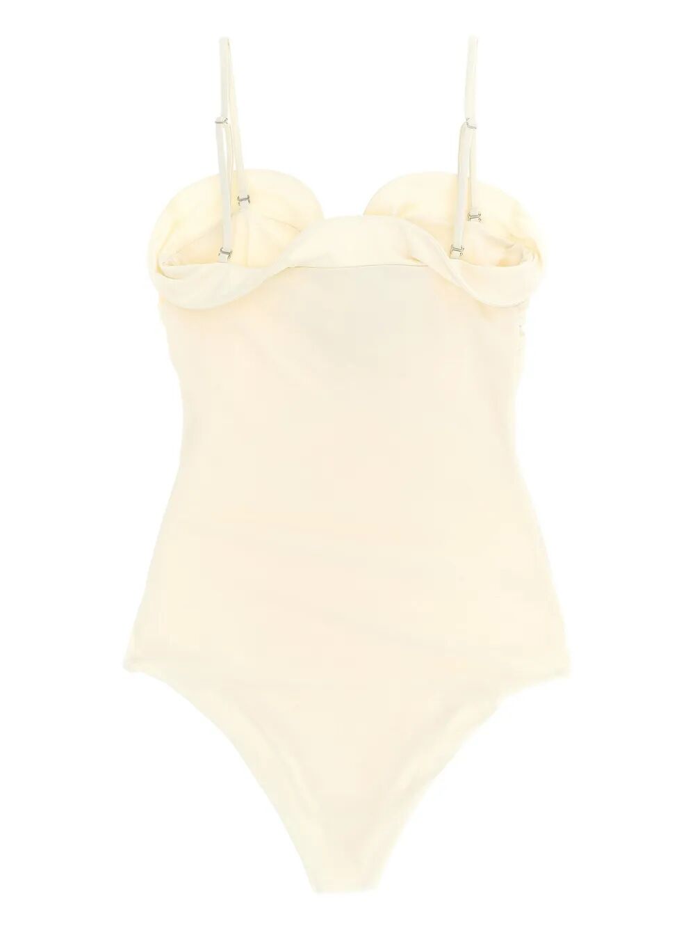 MAGDA BUTRYM Cream Stretch Nylon Swimsuit - Women's