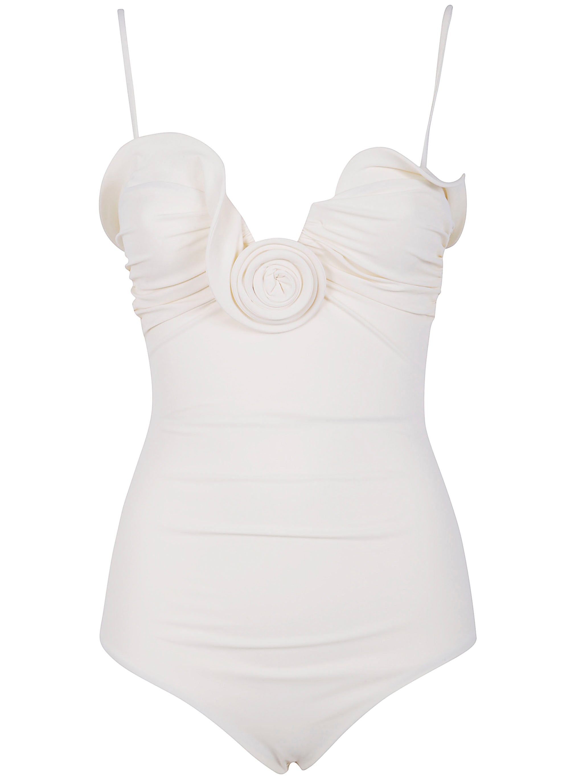 MAGDA BUTRYM Cream Stretch Nylon Swimsuit - Women's