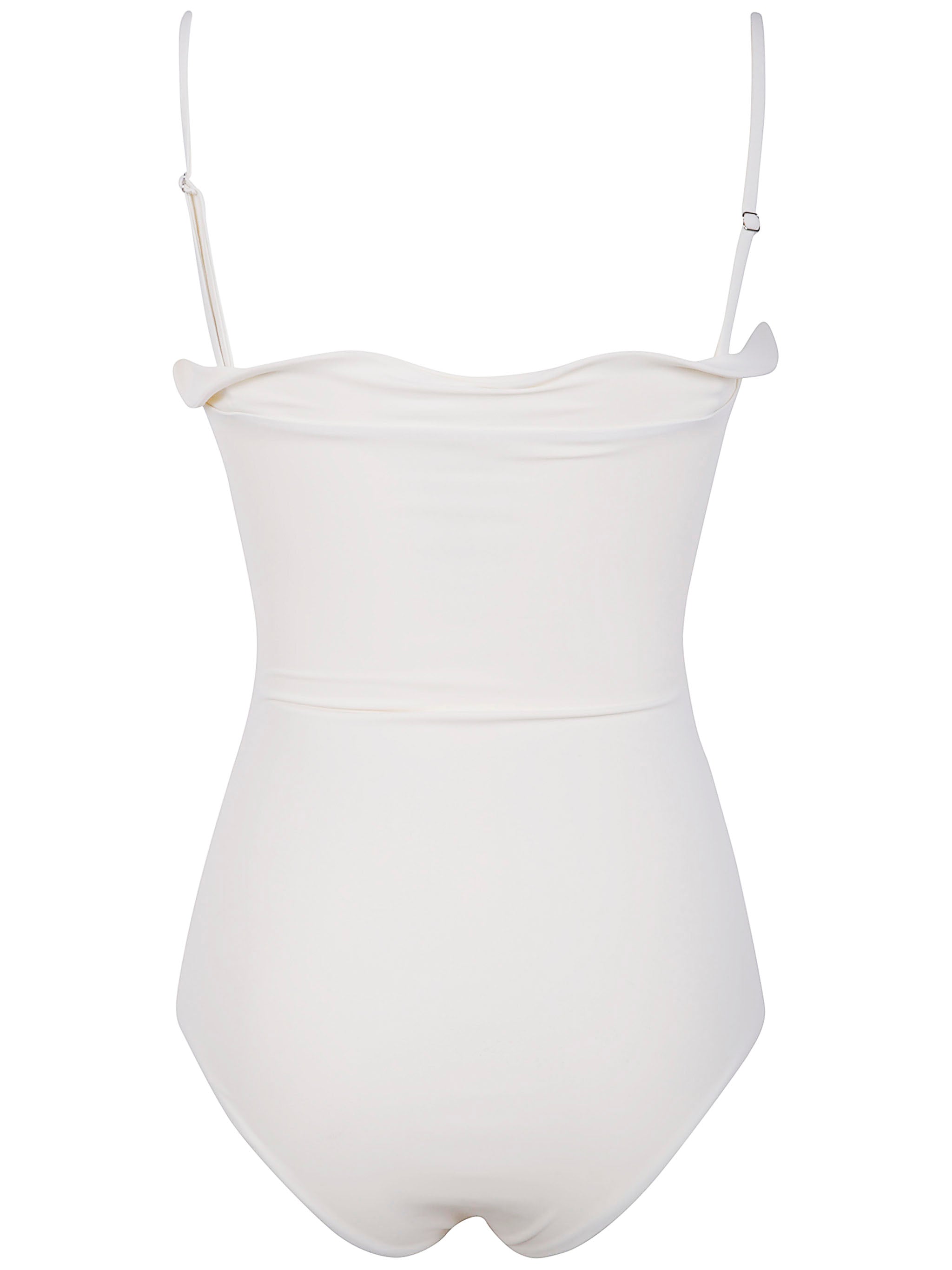 MAGDA BUTRYM Cream Stretch Nylon Swimsuit - Women's