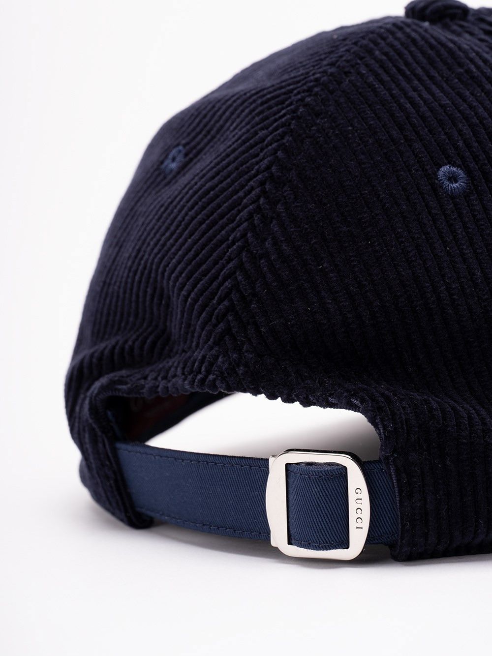 GUCCI Corduroy Baseball Cap - Men's Fashion Accessory