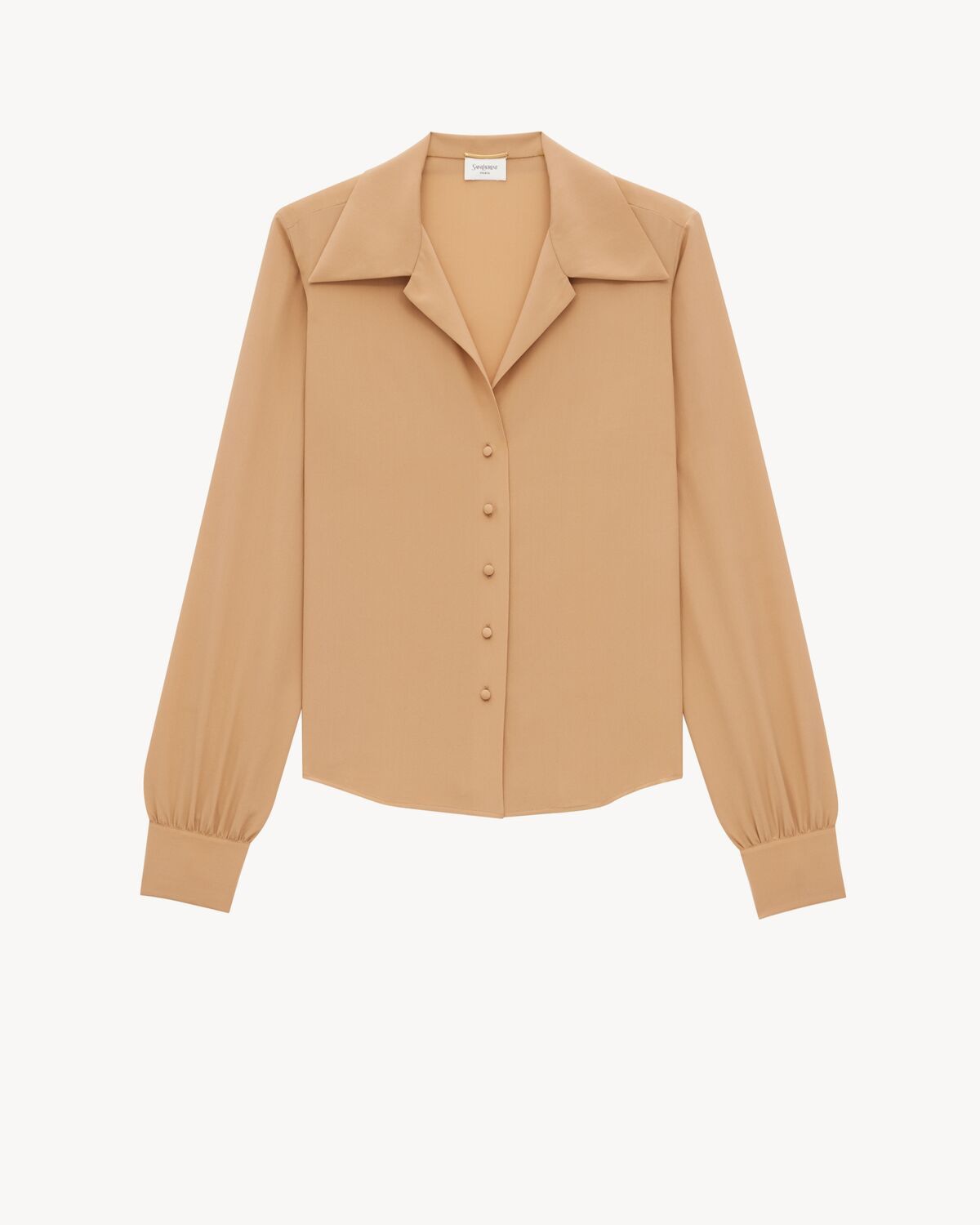 SAINT LAURENT Silk Crepe Blouse