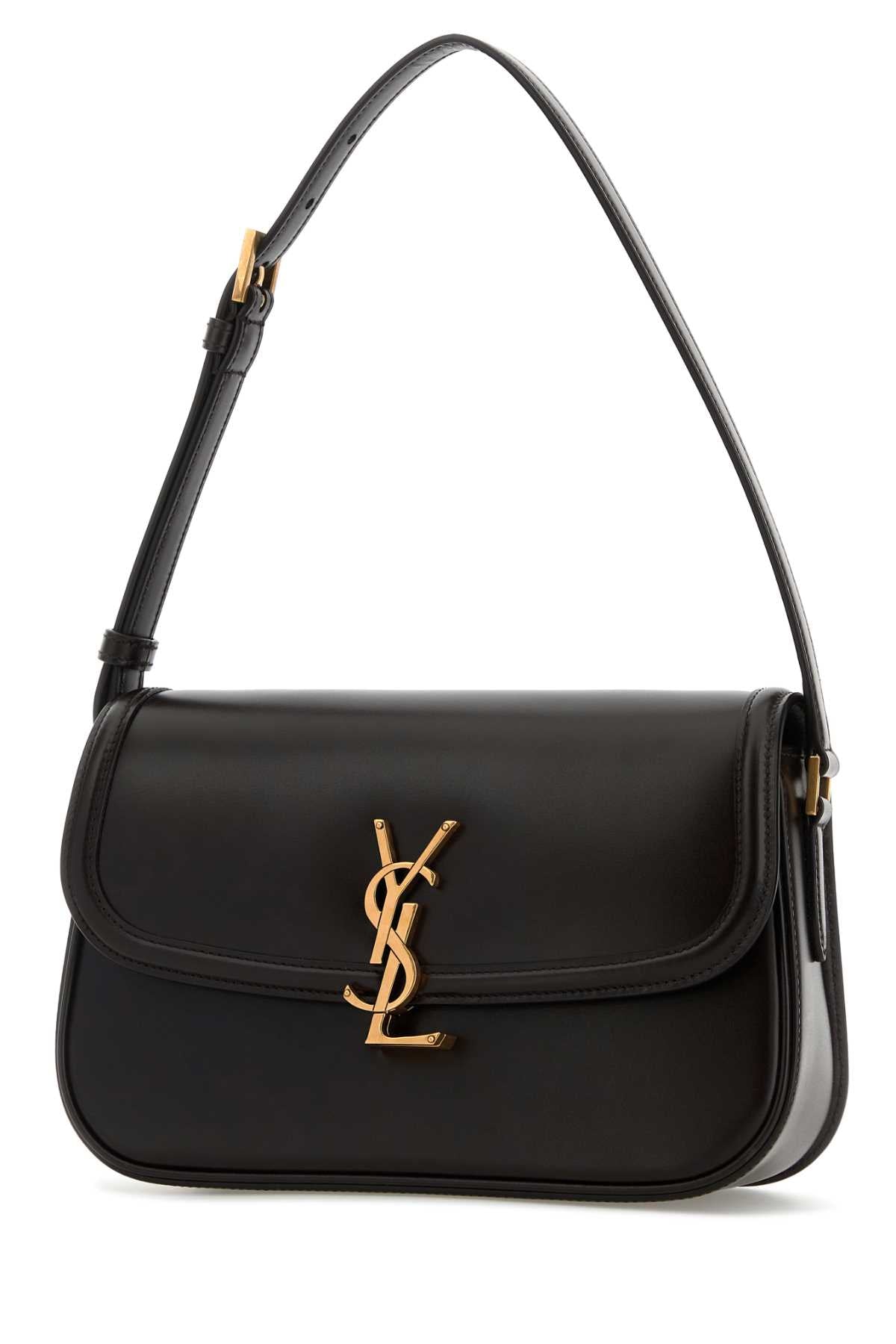 SAINT LAURENT Leather Solferino Shoulder Handbag